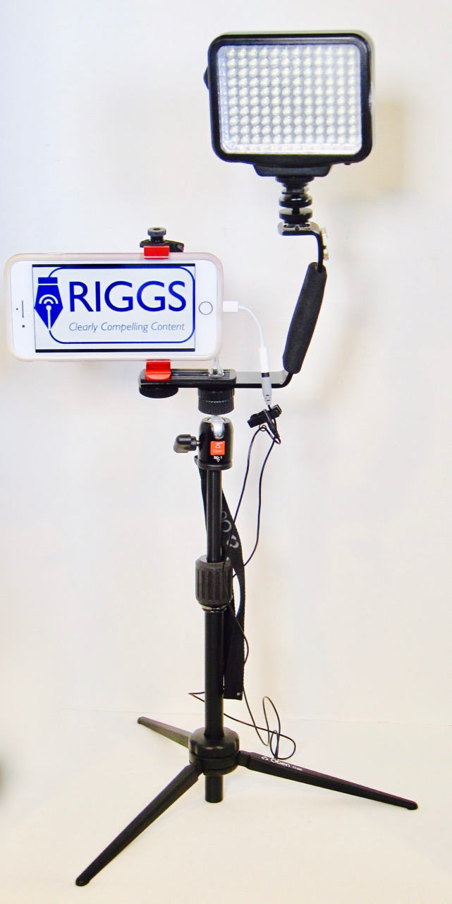 Robert Riggs Affordable iPhone Video Gear Using the GRIFT stabilizer mount