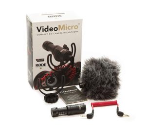 Robert Riggs iPhone Video Gear Amazon_com___Rode_VideoMicro_Compact_On-Camera_Microphone_with_Rycote_Lyre_Shock_Mount___Camera___Photo